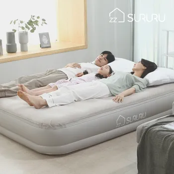 5_스르르_원터치_유로탑_에어매트_무선충전_토퍼_베드