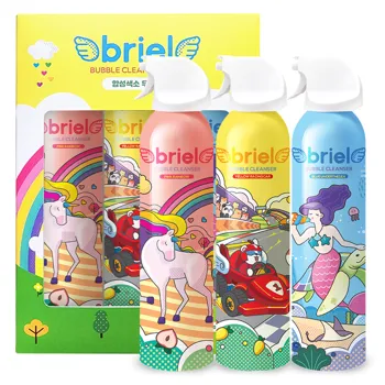 아기 목욕용품 추천 디보트브리엘 버블클렌저 3종